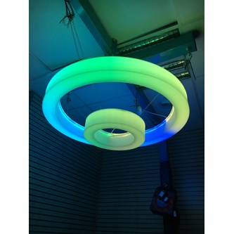 Lysande ring för taket, medium