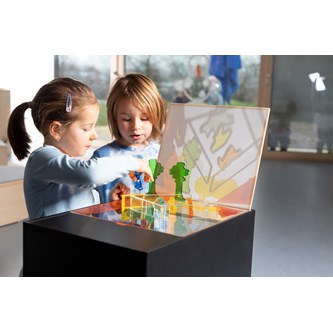 Barnens projektor, lådan