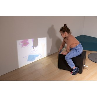 Barnens projektor, lådan