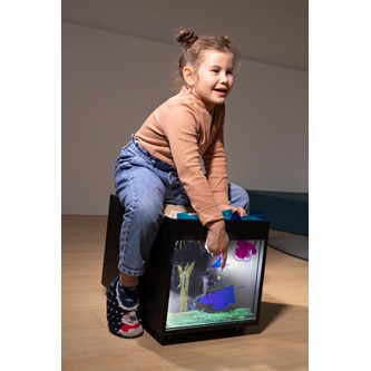 Barnens projektor, lådan