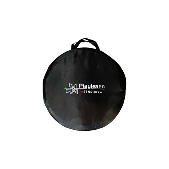 Sensorisk popuptunnel med lysande bollar