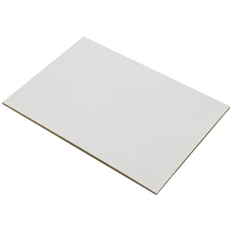 MDF till laserskärare, Vitmålad, 10-pack