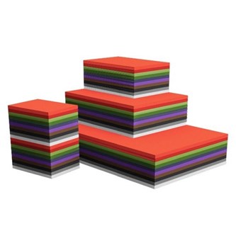 Gladkartong julpack A2 300 ark