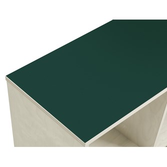 Kubus svängd 4 fack vitpig H55