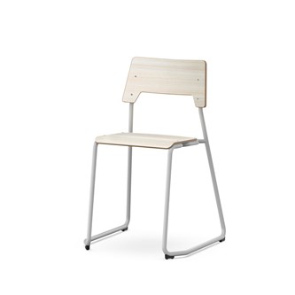 Stol Como FSC medstativ sh 45 cm mellan sits silverstativ