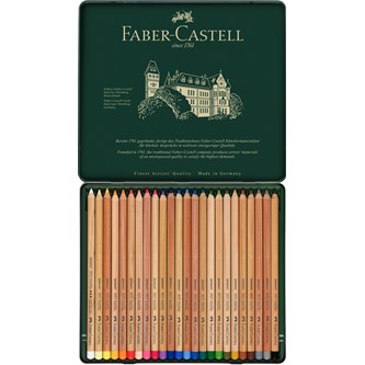 Pastellpennor Faber Castell 24-pack