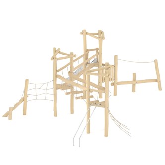 ROBINIA klätterbana med rutsch L 1315