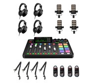 Poddutrustning RØDECASTER Pro 2 startkit för 4