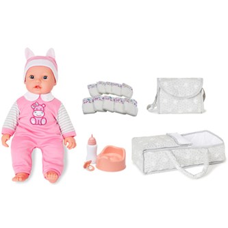 Docka med tillbehör