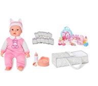 Docka med tillbehör