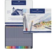 Akvarellpennor Faber Castell, 24-pack
