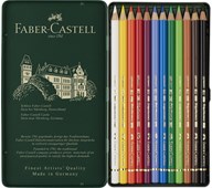 Färgpennor Polychromos, 12-pack