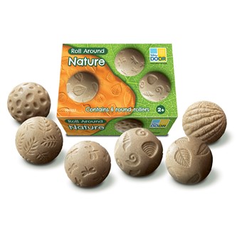 Taktila kreativa kulor - Naturen 6-pack