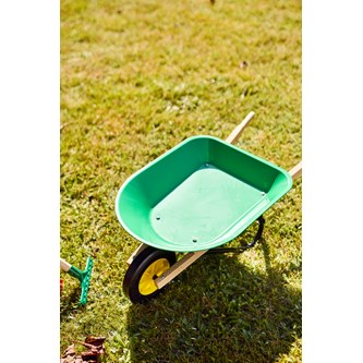 Skottkärra grön
