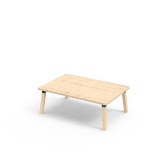 Bord Helmi FSC akustiklaminat 120x80 cm svart hylsa