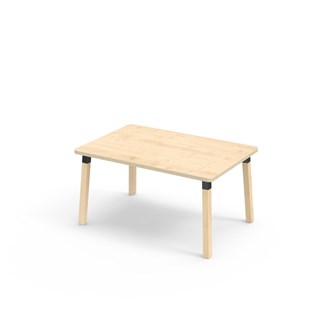 Bord Helmi FSC akustiklaminat 120x80 cm svart hylsa