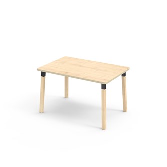 Bord Helmi FSC akustiklaminat 120x80 cm svart hylsa