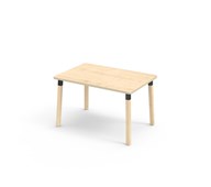 Bord Helmi FSC akustiklaminat 120x80 cm svart hylsa