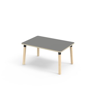 Bord Helmi FSC akustiklaminat 120x80 cm svart hylsa