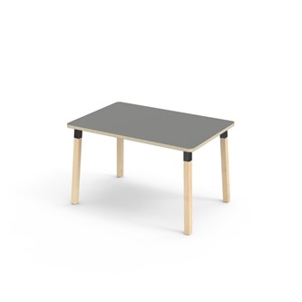 Bord Helmi FSC akustiklaminat 120x80 cm svart hylsa