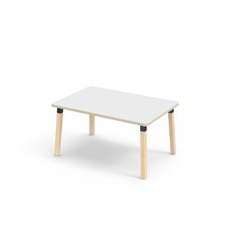 Bord Helmi FSC akustiklaminat 120x80 cm svart hylsa