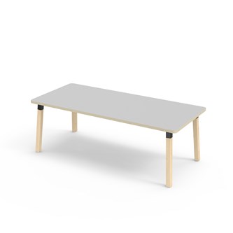 Bord Helmi FSC laminat 180x80 cm svart hylsa