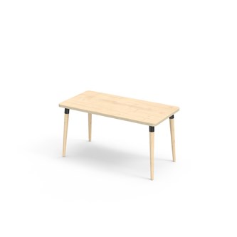 Bord My FSC akustiklaminat 120x60 cm svart hylsa