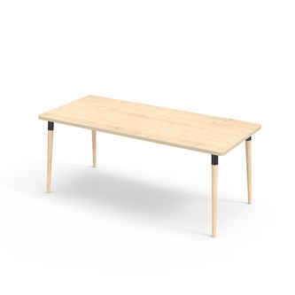 Bord My FSC akustiklaminat 180x80 cm svart hylsa