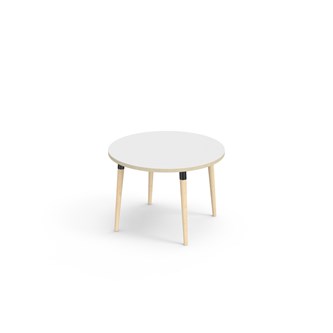 Bord My FSC akustiklaminat ø 90 cm svart hylsa