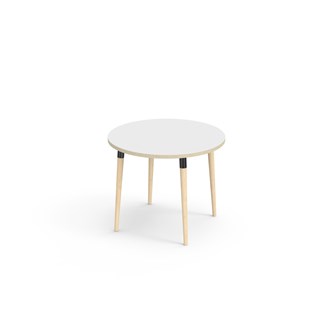 Bord My FSC akustiklaminat ø 90 cm svart hylsa