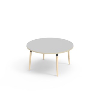 Bord My FSC laminat ø 120 cm svart hylsa