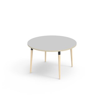 Bord My FSC laminat ø 120 cm svart hylsa