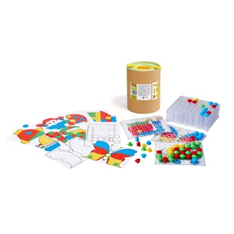 Stora paketet med fantacolor, färgmosaik