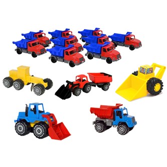 Arbetsfordon 14-pack