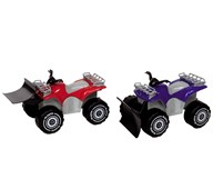 Plasto Fyrhjuling med schaktblad, 2-pack