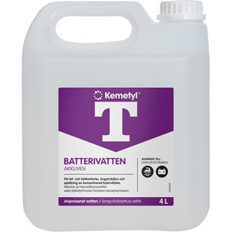 Destillerat vatten, 4l