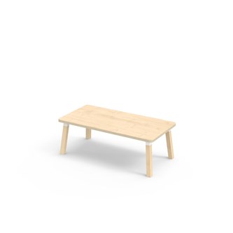 Bord Helmi FSC akustiklaminat 120x60 cm vit hylsa