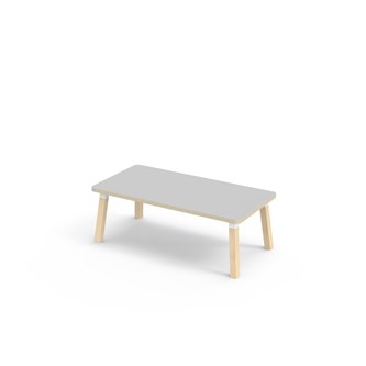 Bord Helmi FSC akustiklaminat 120x60 cm vit hylsa