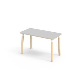 Bord Helmi FSC akustiklaminat 120x60 cm vit hylsa