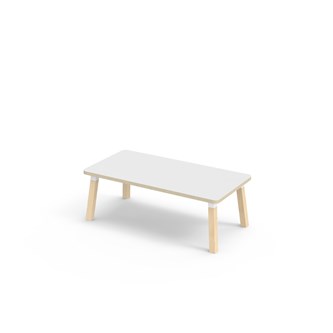 Bord Helmi FSC akustiklaminat 120x60 cm vit hylsa