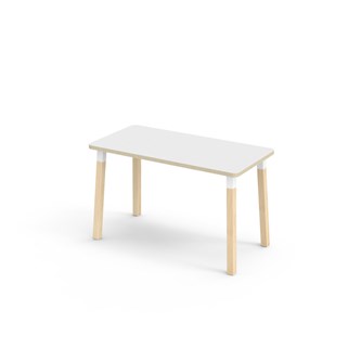 Bord Helmi FSC akustiklaminat 120x60 cm vit hylsa