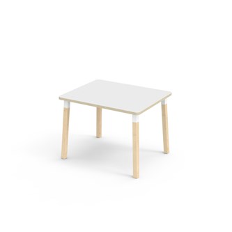 Bord Helmi FSC laminat 100x80 cm vit hylsa