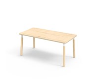 Bord Helmi FSC akustiklaminat 160x80 cm vit hylsa