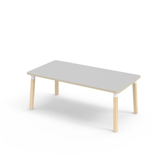 Bord Helmi FSC akustiklaminat 160x80 cm vit hylsa