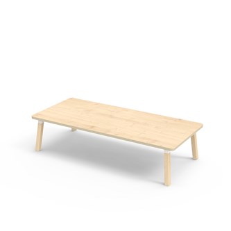 Bord Helmi FSC akustiklaminat 180x80 cm vit hylsa