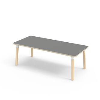 Bord Helmi FSC akustiklaminat 180x80 cm vit hylsa