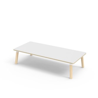 Bord Helmi FSC akustiklaminat 180x80 cm vit hylsa