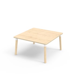 Bord Helmi FSC akustiklaminat 120x120 cm vit hylsa