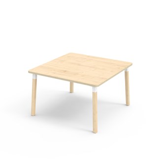 Bord Helmi FSC akustiklaminat 120x120 cm vit hylsa