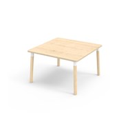 Bord Helmi FSC akustiklaminat 120x120 cm vit hylsa